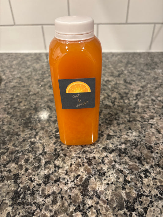 Zesty Ginger Rush – Orange, Pineapple & Blueberry Fusion